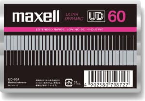 マクセル「UD」シリーズのカセットテープが令和に復活　懐かしのデザイン採用