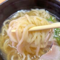 麺は柔らかめ