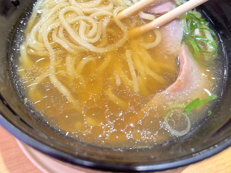 クリアなスープ