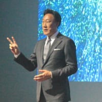 2位ポジションの獲得を宣言する山口氏