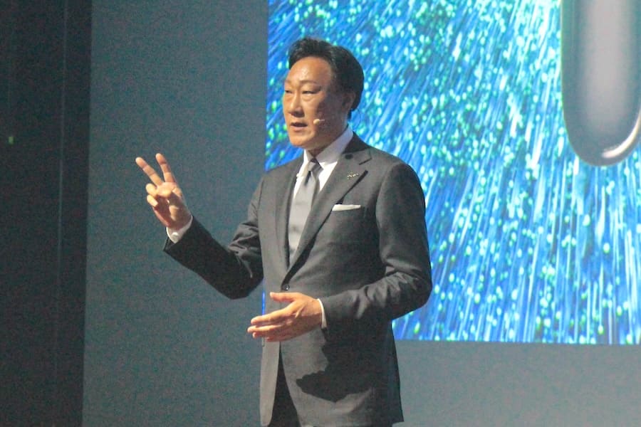2位ポジションの獲得を宣言する山口氏