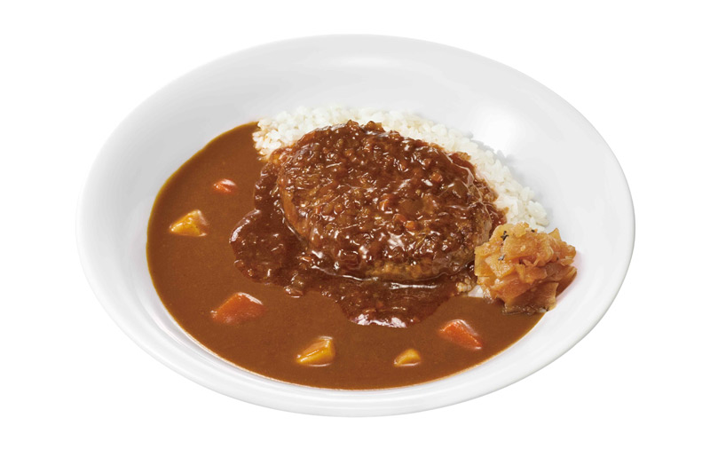 すき家、新商品「煮込みハンバーグカレー」を5月8日発売