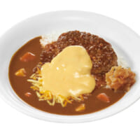 チーズ煮込みハンバーグカレー