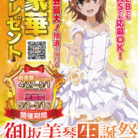 御坂美琴の誕生日、藤商事が正気を失ってる件　高級腕時計や自動車が当たる超プレゼント祭り開催