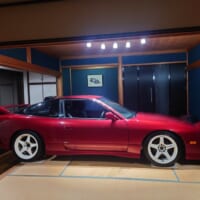 和室に鎮座する180SX