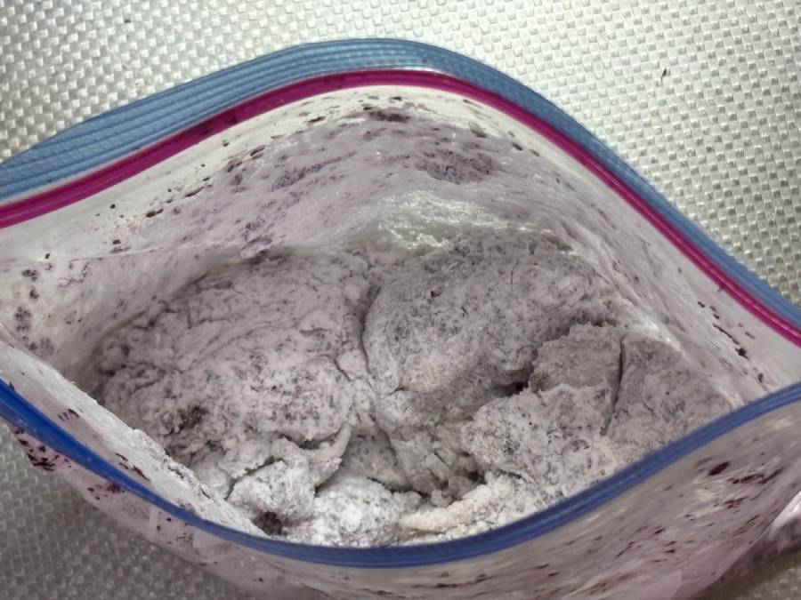 片栗粉を入れ混ぜ合わせる