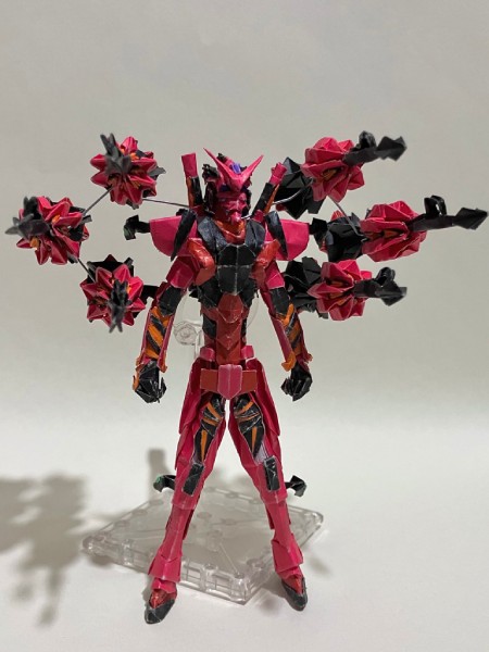 折り紙限界突破！ジークアクスの「赤いガンダム」を徹底再現するツワモノ現る