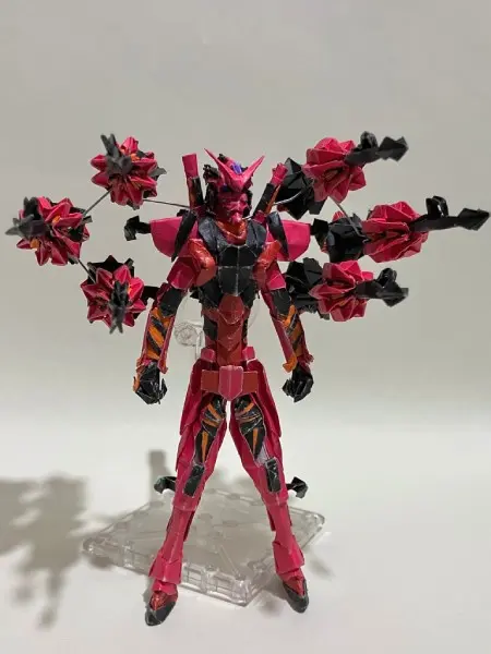 折り紙限界突破！ジークアクスの「赤いガンダム」を徹底再現するツワモノ現る