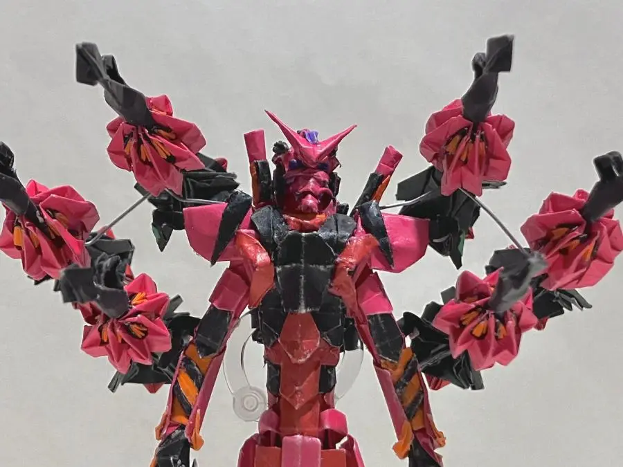 折り紙限界突破！ジークアクスの「赤いガンダム」を徹底再現する