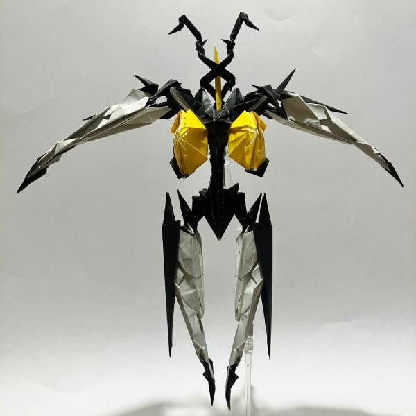 ゼットンの折り紙作品