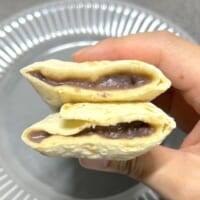 「ブリトーあんバター」断面
