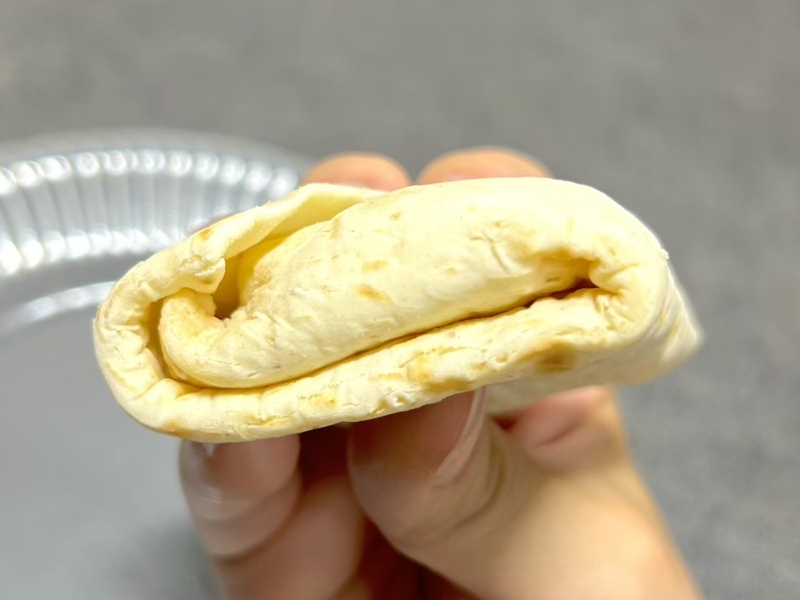 「ブリトーあんバター」お尻