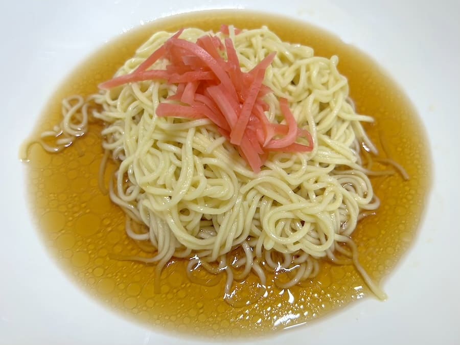 冷やし中華完成