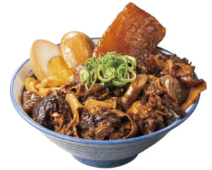 牛すじ煮込み丼