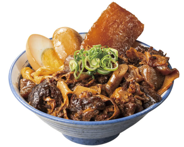 牛すじ煮込み丼