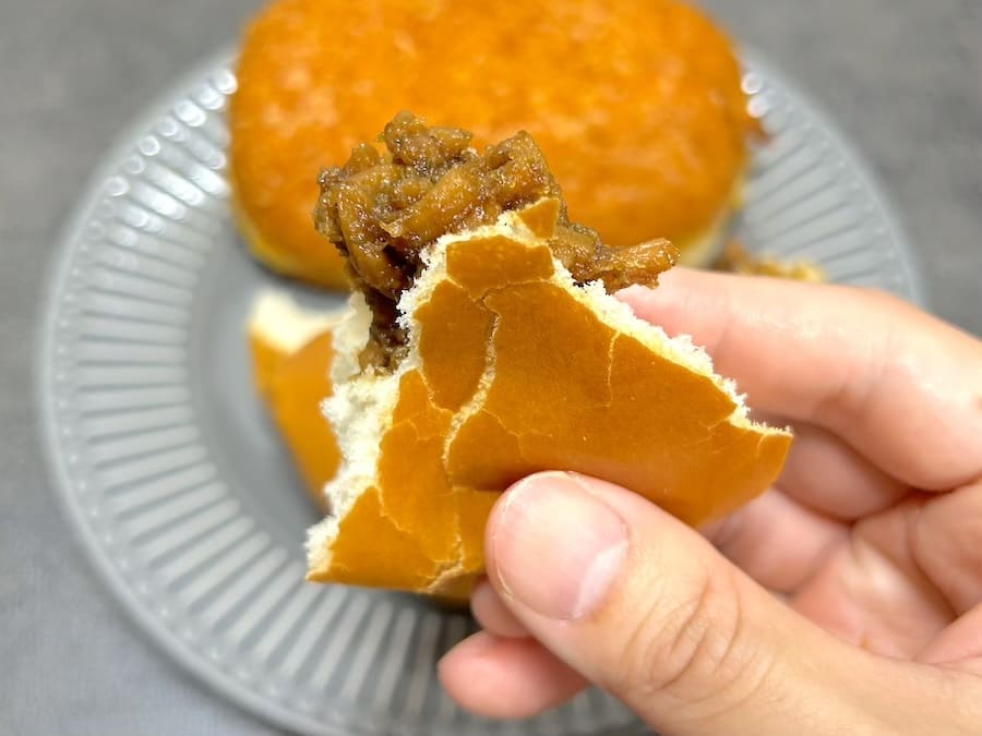 焼きそばと言うよりはソースやきそば味の餡
