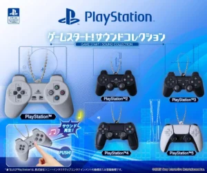 再生ボタンであの音が！「PlayStation」歴代コントローラーがガシャポン化