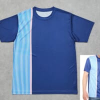 ローソンオリジナルＴシャツ　ストライプ（出典：ローソン公式HP）