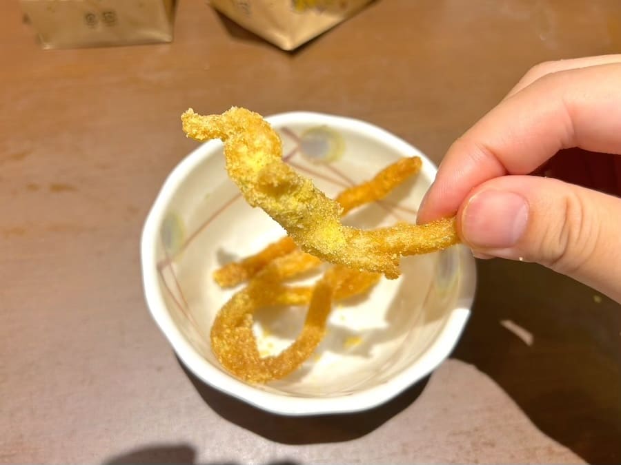 油と甘さが溶けていくのがとてもジャンク