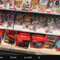 フランスの家電店には在庫がずらり