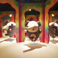 体験型施設「ちいかわパーク」に「あくむな部屋」登場　リアル悪夢すぎると話題