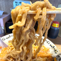 20分以上食べてもいっこうに減らない麺
