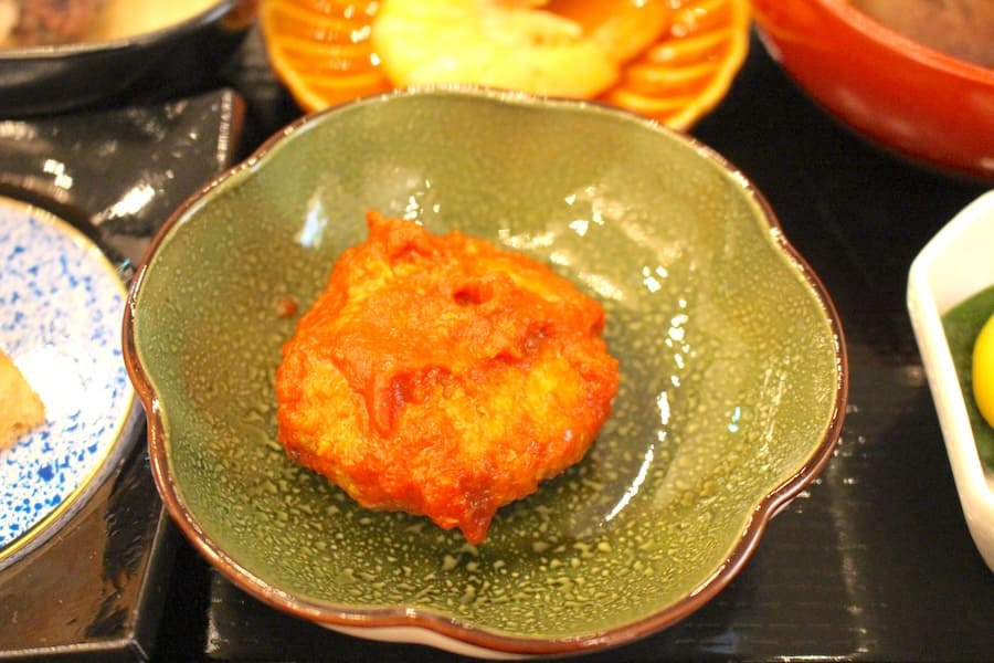 「ハンバーグ（トマトソース）」