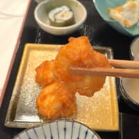 「海老チリ」を試食