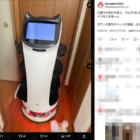 顔の部分にはセットアップ画面