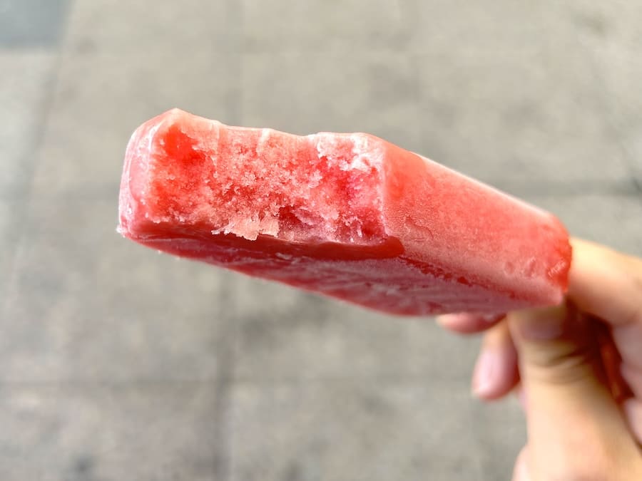 上品な甘さとシャリシャリした食感