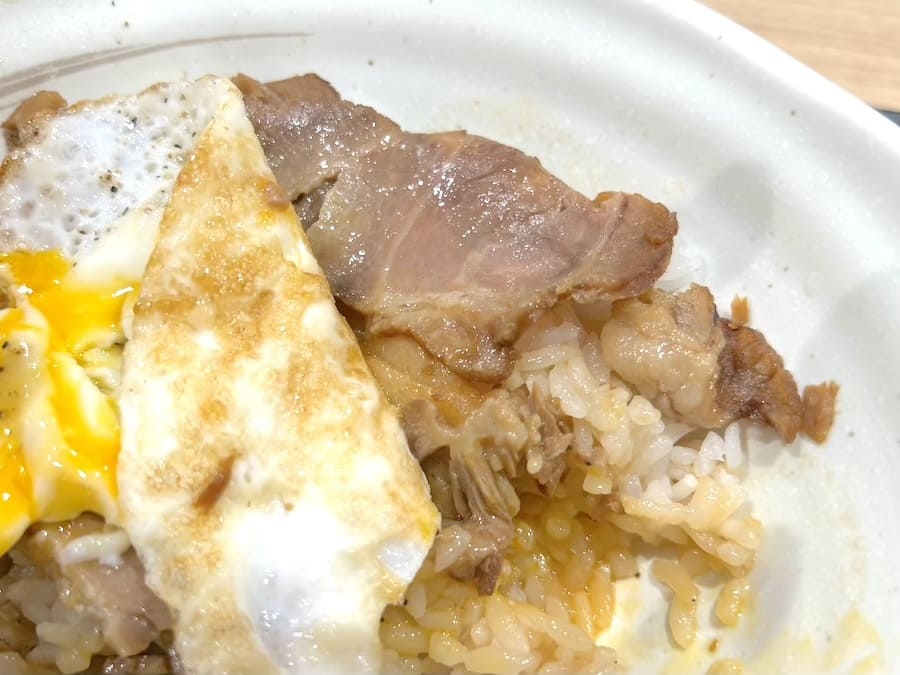 最後まで肉たっぷり