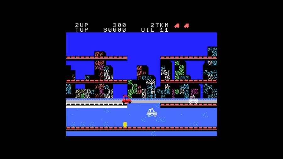 「シティコネクション」では画面がスクロールではなく切り替え式に