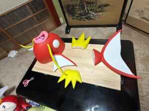 まさに「まな板の上のコイキング」……粘土で再現されたファンアートが切ない