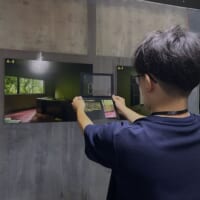 専用のフィルムを通して見ると……