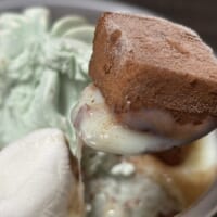 もちもち食感のチョコわらび餅