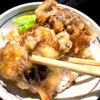 食べごたえのあるジューシーな衣を通り抜け、ドドンとやってくる舞茸の旨さ