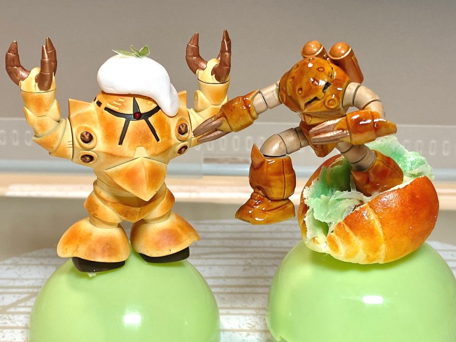 特に難しかったのは「モノアイのレール部分」