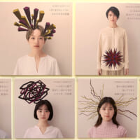 生理の症状を具現化したイメージで表現する展示