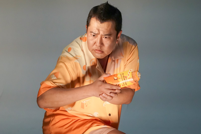 撮影中の様子