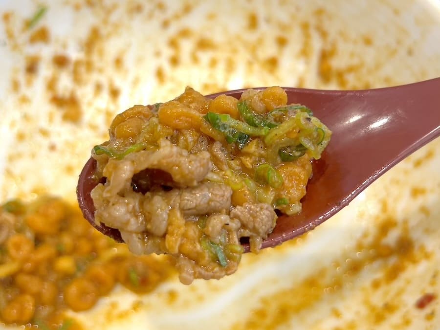 全体的な味はさっぱり系