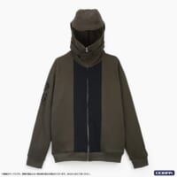 ザクIIフードパーカー前面