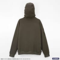 ザクIIフードパーカー背面
