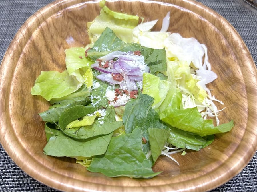 オーソドックスなサラダ