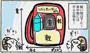 元自衛官が「背負いやすいリュックの詰め方」を解説　災害時の“逃げやすさ”に直結