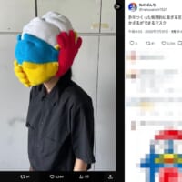 かぶり心地は意外と苦しくない