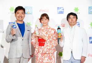 3児の母・藤本美貴、水分補給の心がけ明かす　日本コカ･コーラ熱中症対策イベント