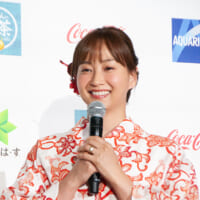 コカ･コーラ社の水分補給キャンペーン「ハイドレーション365」イメージキャラクターを務めるタレントの藤本美貴さん