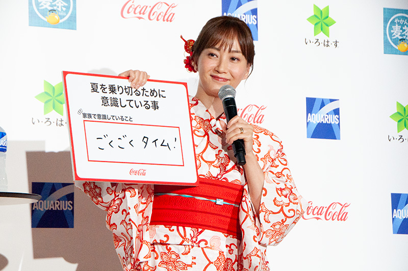 藤本さんが2つ目に挙げたのは、こまめな水分補給を促す「ごくごくタイム」