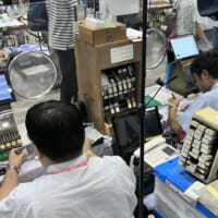 ブースの内側