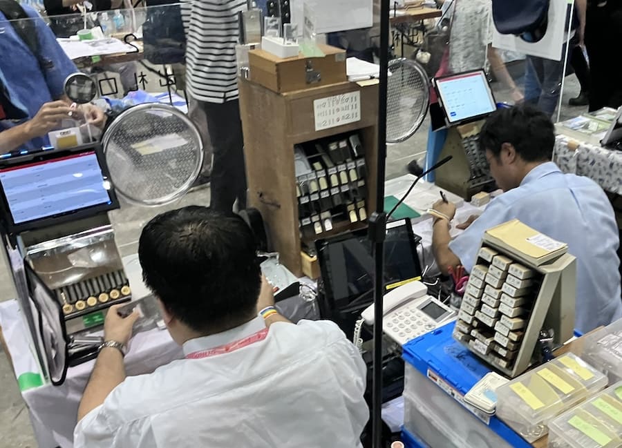 ブースの内側